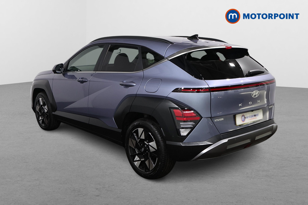 Hyundai Kona Ultimate Automatic Petrol-Electric Hybrid SUV - Stock Number (1618335) - Passenger side rear corner