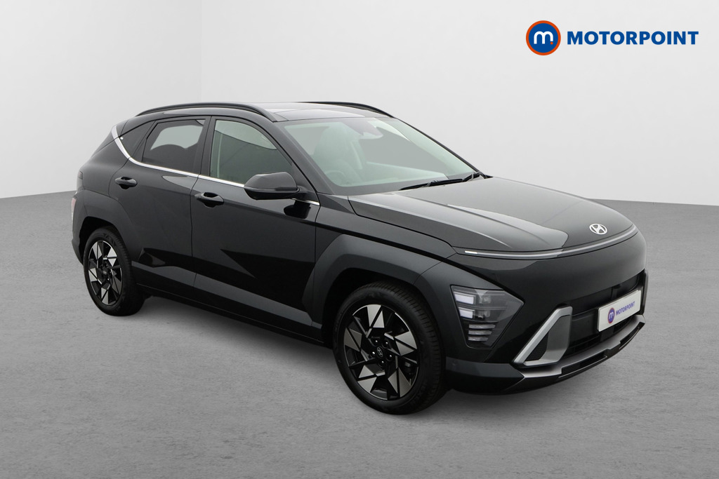 Hyundai Kona Ultimate Automatic Petrol-Electric Hybrid SUV - Stock Number (1618351) - Drivers side front corner