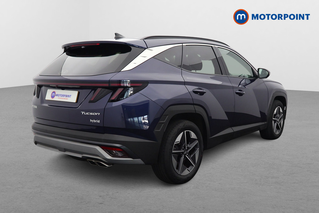 Hyundai Tucson Premium Automatic Petrol-Electric Hybrid SUV - Stock Number (1618362) - Drivers side rear corner