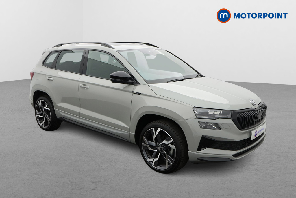 Skoda Karoq Sportline Edition Automatic Petrol SUV - Stock Number (1620995) - Drivers side front corner