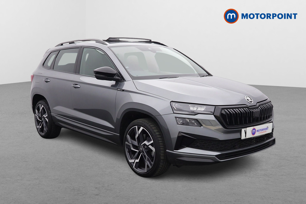 Skoda Karoq Sportline Edition Automatic Petrol SUV - Stock Number (1621012) - Drivers side front corner