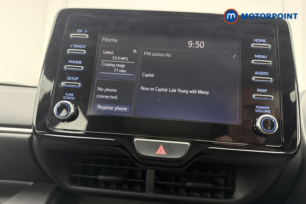 Toyota Yaris Icon Automatic Petrol-Electric Hybrid Hatchback - Stock Number (1621418) - 2nd supplementary image