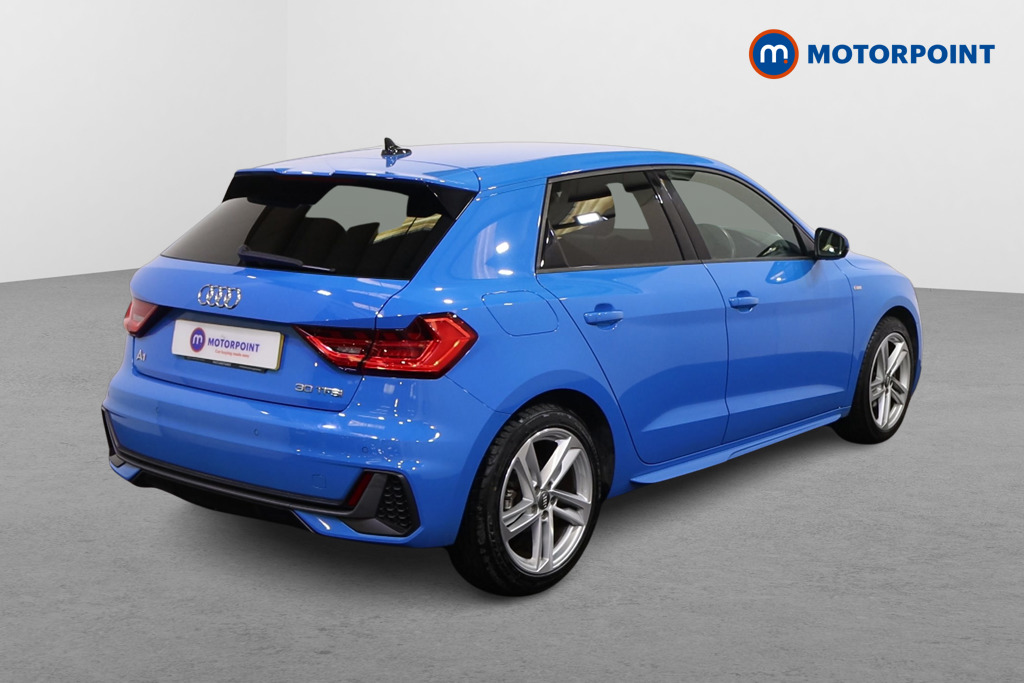 Audi A1 S Line Manual Petrol Hatchback - Stock Number (1617877) - Drivers side rear corner