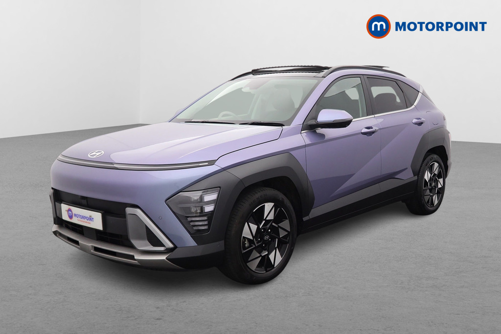 Hyundai Kona Ultimate Automatic Petrol-Electric Hybrid SUV - Stock Number (1618144) - Passenger side front corner