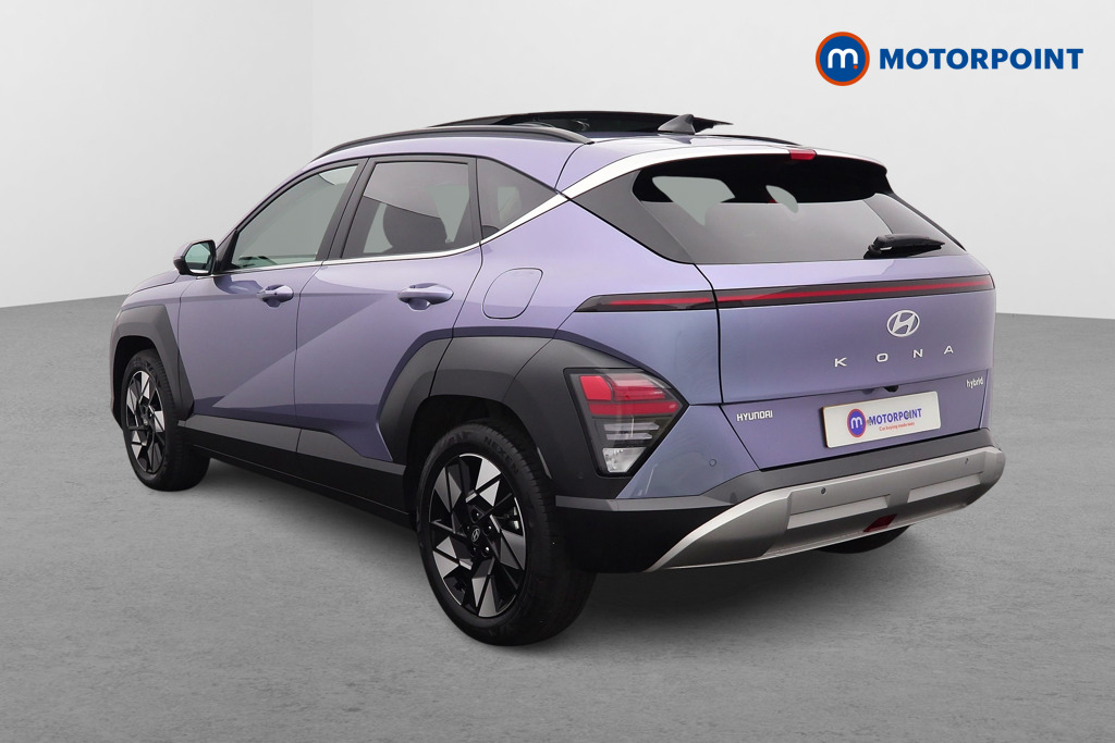 Hyundai Kona Ultimate Automatic Petrol-Electric Hybrid SUV - Stock Number (1618144) - Passenger side rear corner