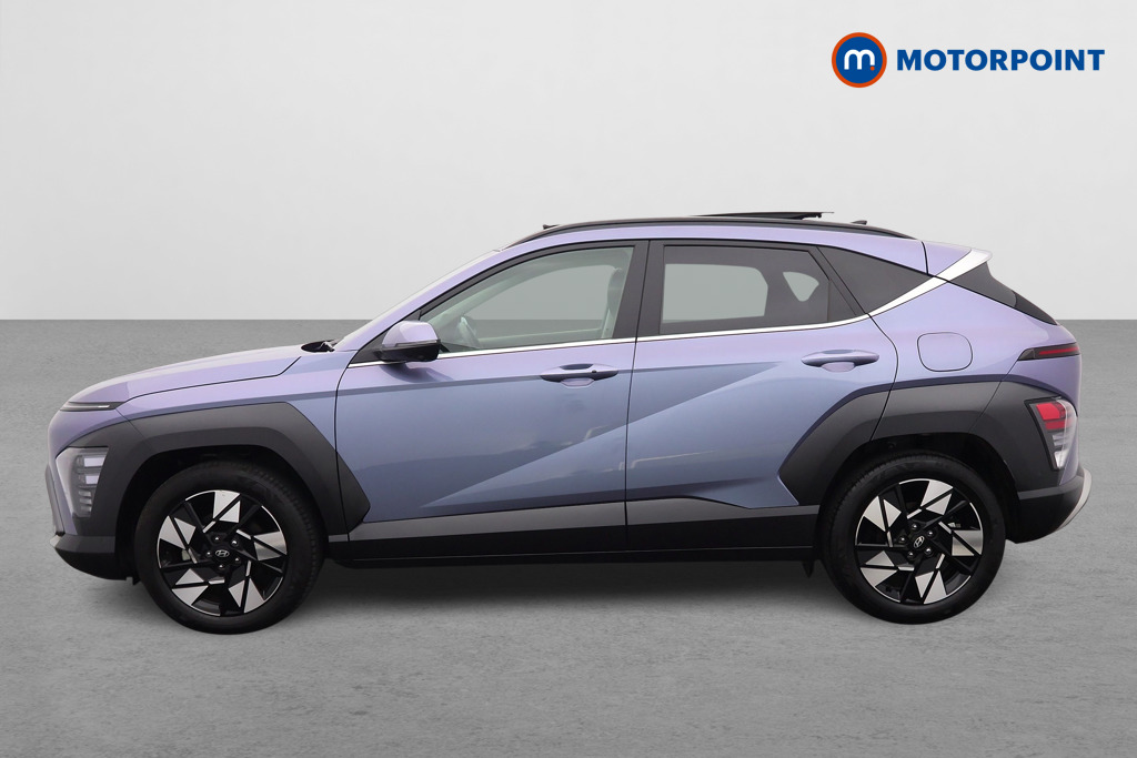 Hyundai Kona Ultimate Automatic Petrol-Electric Hybrid SUV - Stock Number (1618144) - Passenger side