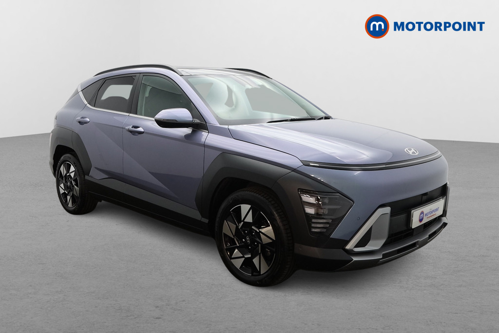 Hyundai Kona Ultimate Automatic Petrol-Electric Hybrid SUV - Stock Number (1618171) - Drivers side front corner