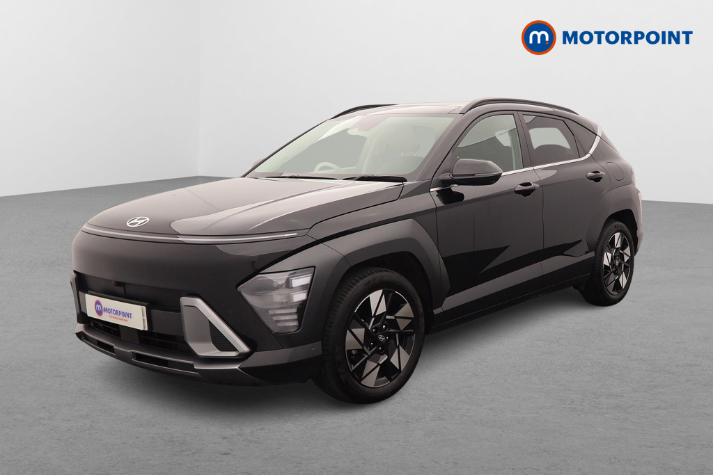 Hyundai Kona Ultimate Automatic Petrol-Electric Hybrid SUV - Stock Number (1618179) - Passenger side front corner