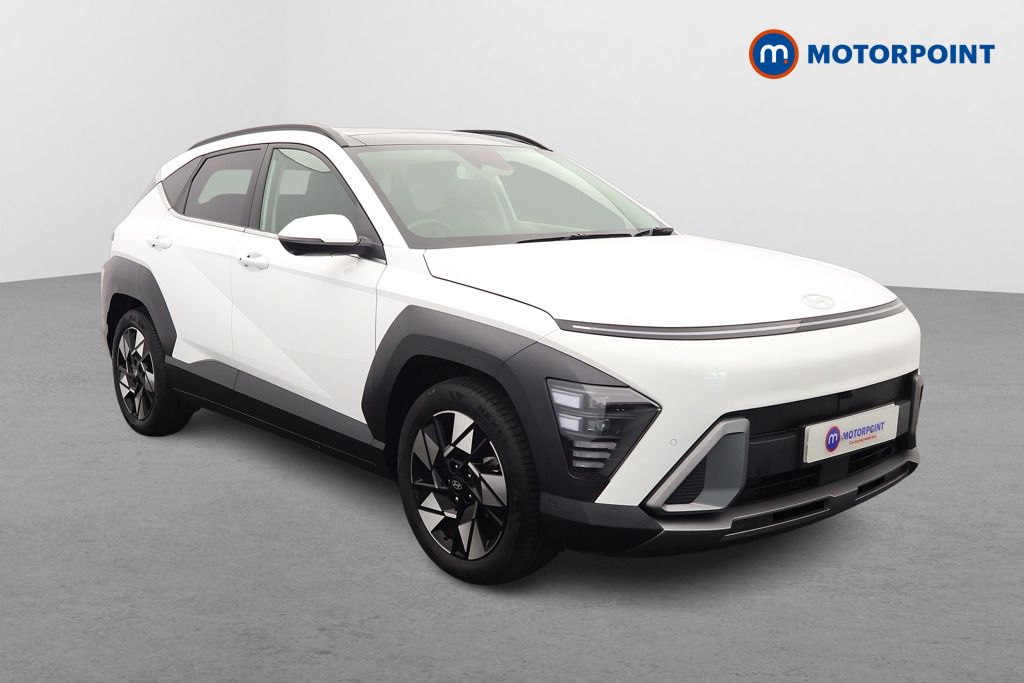 Hyundai Kona Ultimate Automatic Petrol-Electric Hybrid SUV - Stock Number (1618182) - Drivers side front corner