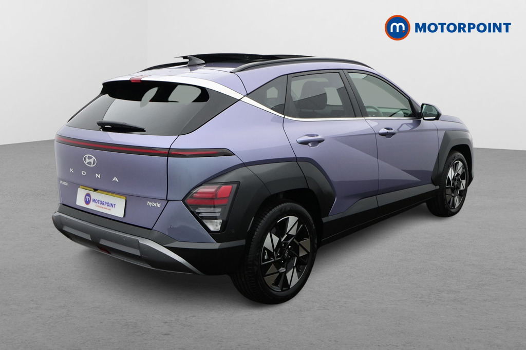 Hyundai Kona Ultimate Automatic Petrol-Electric Hybrid SUV - Stock Number (1618193) - Drivers side rear corner