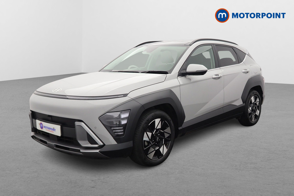 Hyundai Kona Ultimate Automatic Petrol-Electric Hybrid SUV - Stock Number (1618238) - Passenger side front corner