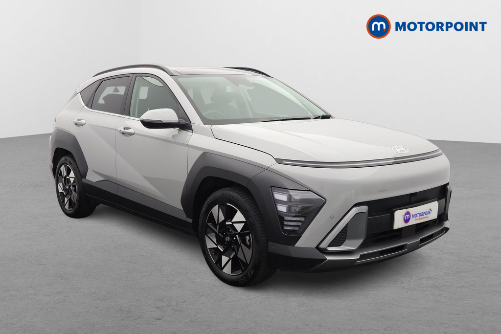 Hyundai Kona Ultimate Automatic Petrol-Electric Hybrid SUV - Stock Number (1618238) - Drivers side front corner