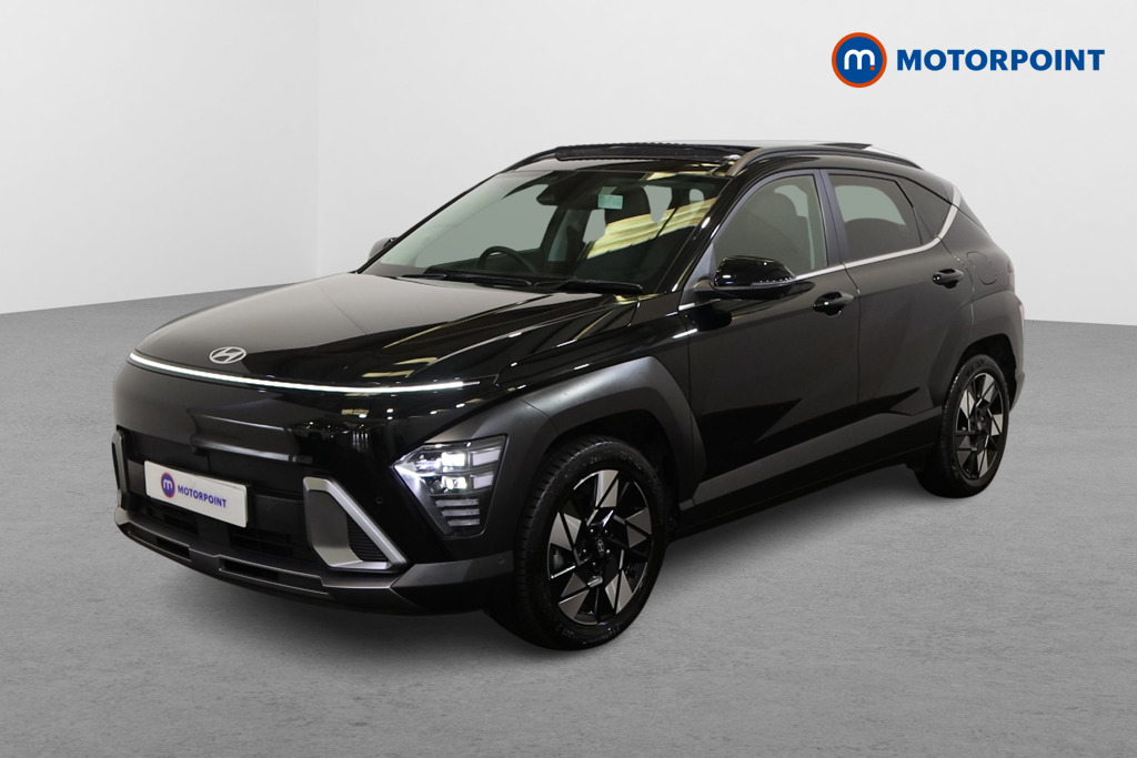 Hyundai Kona Ultimate Automatic Petrol-Electric Hybrid SUV - Stock Number (1618301) - Passenger side front corner
