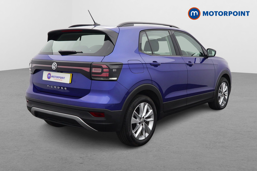 Volkswagen T-Cross SE Manual Petrol SUV - Stock Number (1619336) - Drivers side rear corner