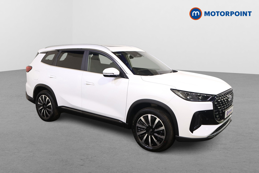 Chery Tiggo 8 Summit Automatic Petrol Plug-In Hybrid SUV - Stock Number (1619440) - Drivers side front corner