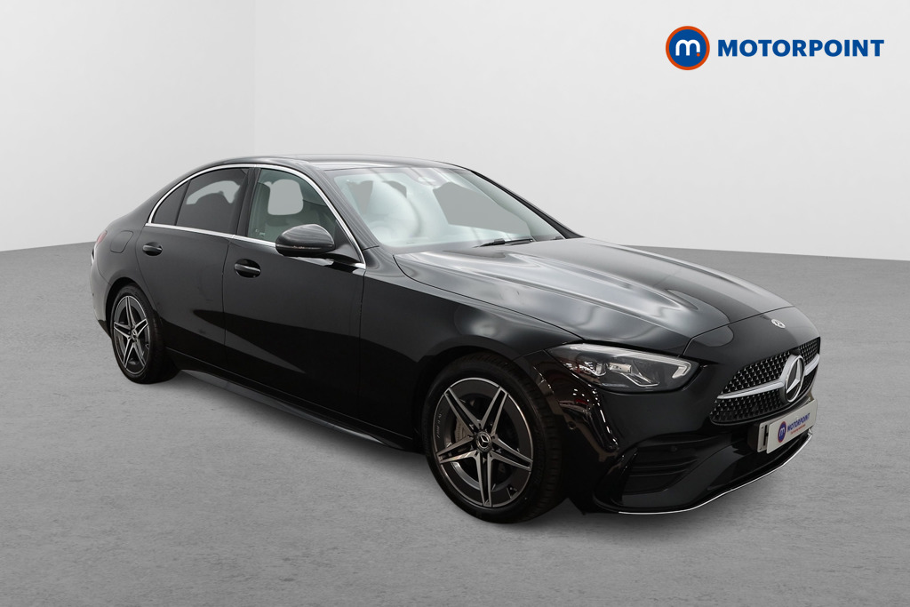 Mercedes-Benz C Class Amg Line Automatic Petrol Saloon - Stock Number (1620798) - Drivers side front corner