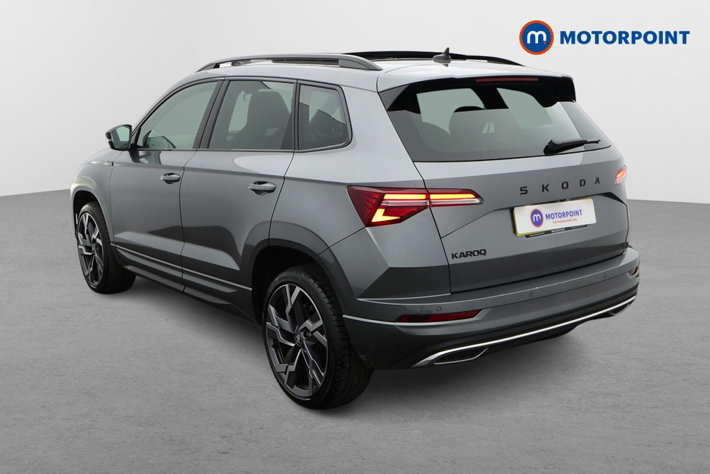 Skoda Karoq Sportline Edition Automatic Petrol SUV - Stock Number (1621028) - Passenger side rear corner
