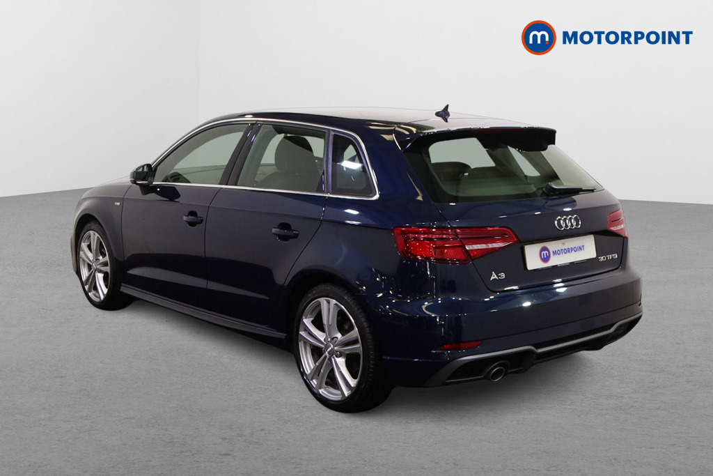 Audi A3 S Line Manual Petrol Hatchback - Stock Number (1621052) - Passenger side rear corner