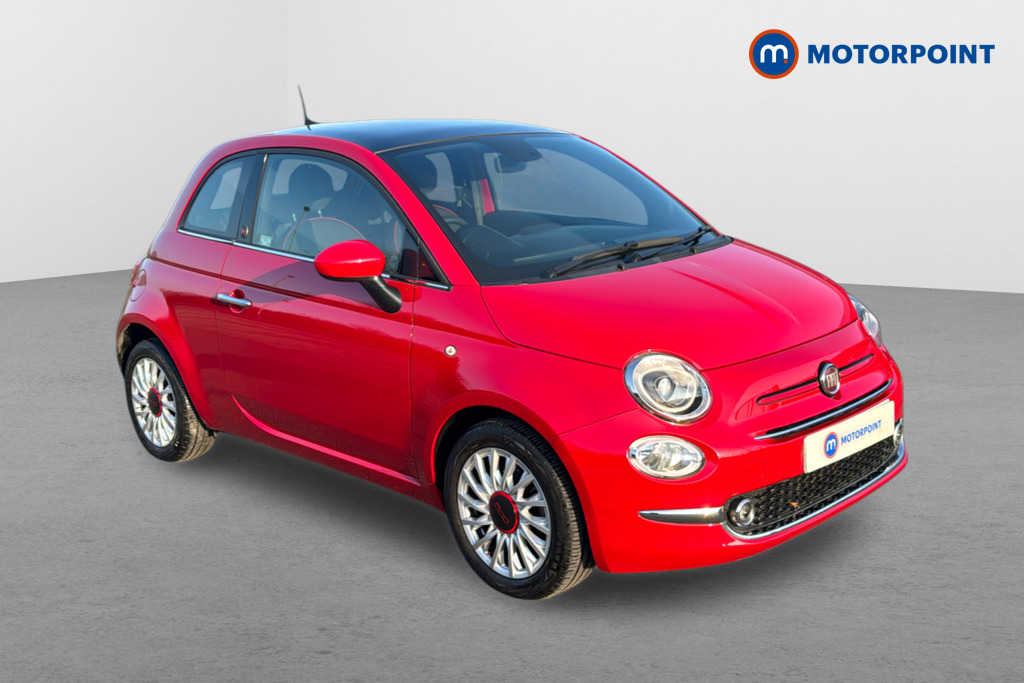 Fiat 500 RED Manual Petrol Hatchback - Stock Number (1622868) - Drivers side front corner