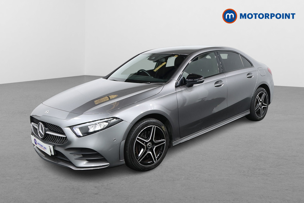 Mercedes-Benz A Class Amg Line Automatic Petrol Plug-In Hybrid Saloon - Stock Number (1597865) - Passenger side front corner