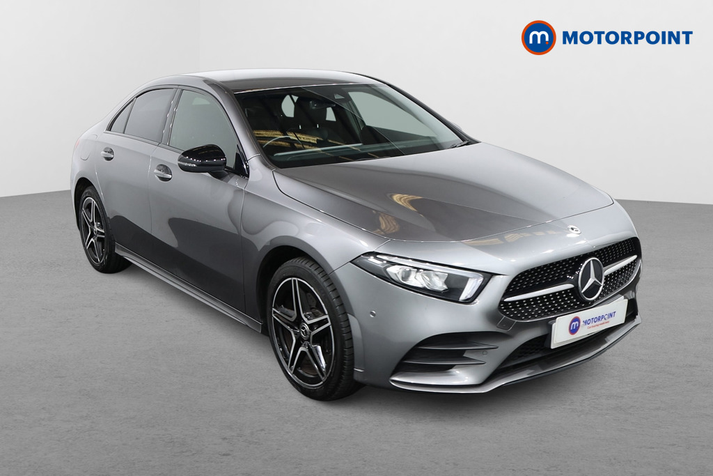 Mercedes-Benz A Class Amg Line Automatic Petrol Plug-In Hybrid Saloon - Stock Number (1597865) - Drivers side front corner