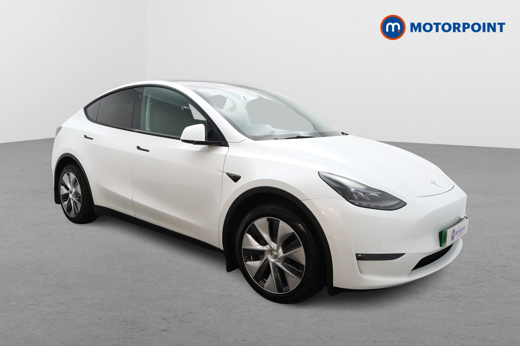 Tesla Model Y Long Range Automatic Electric SUV - Stock Number (1598846) - Drivers side front corner