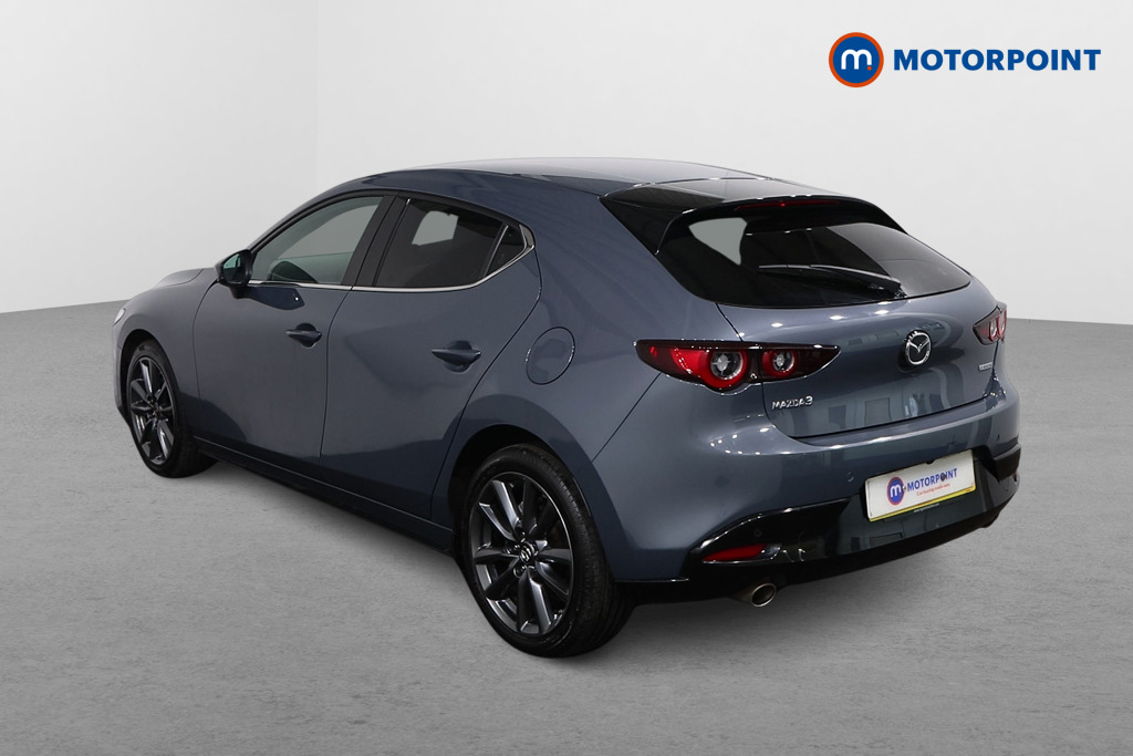Mazda 3 Exclusive-Line Automatic Petrol Hatchback - Stock Number (1609066) - Passenger side rear corner