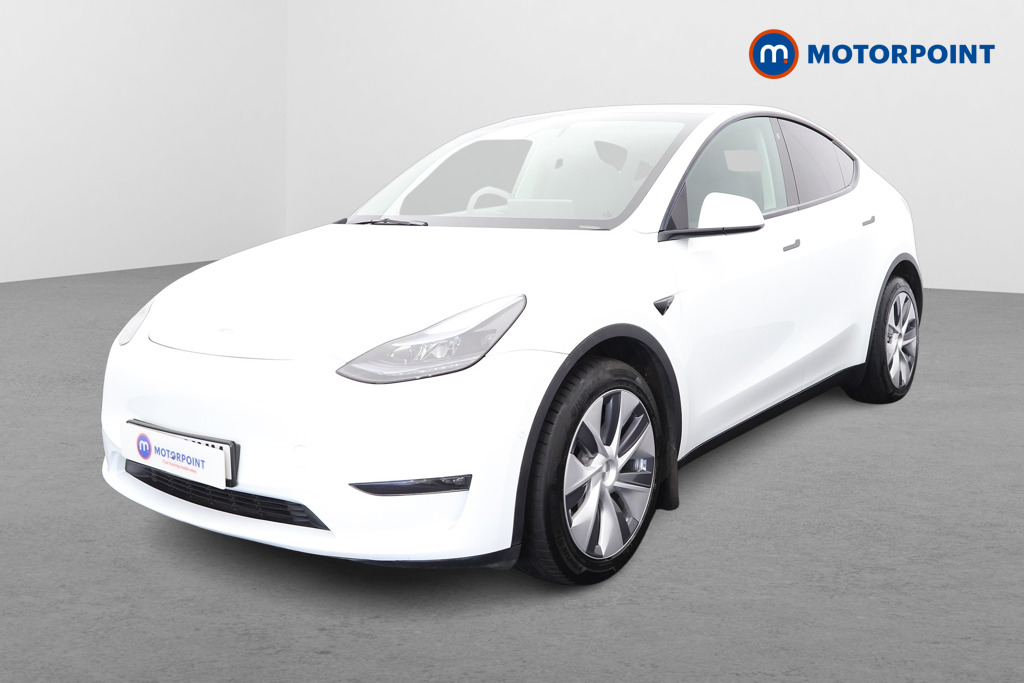 Tesla Model Y Long Range Automatic Electric SUV - Stock Number (1611591) - Passenger side front corner