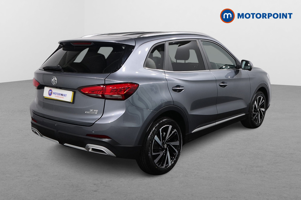 Mg Motor Uk ZS Trophy Automatic Petrol-Electric Hybrid SUV - Stock Number (1616843) - Drivers side rear corner