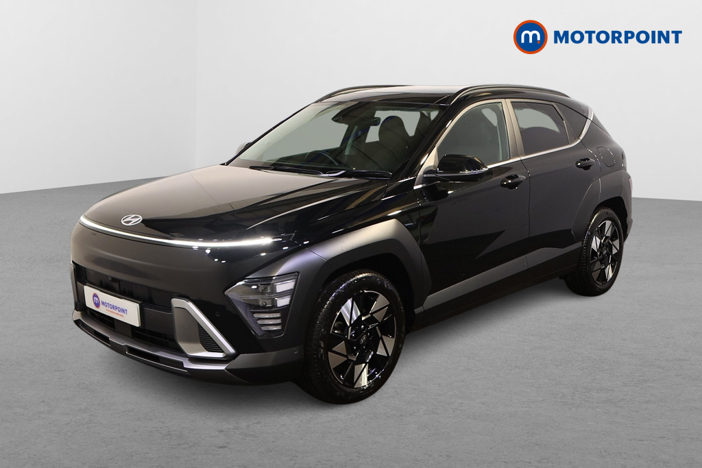 Hyundai Kona Ultimate Automatic Petrol-Electric Hybrid SUV - Stock Number (1618128) - Passenger side front corner