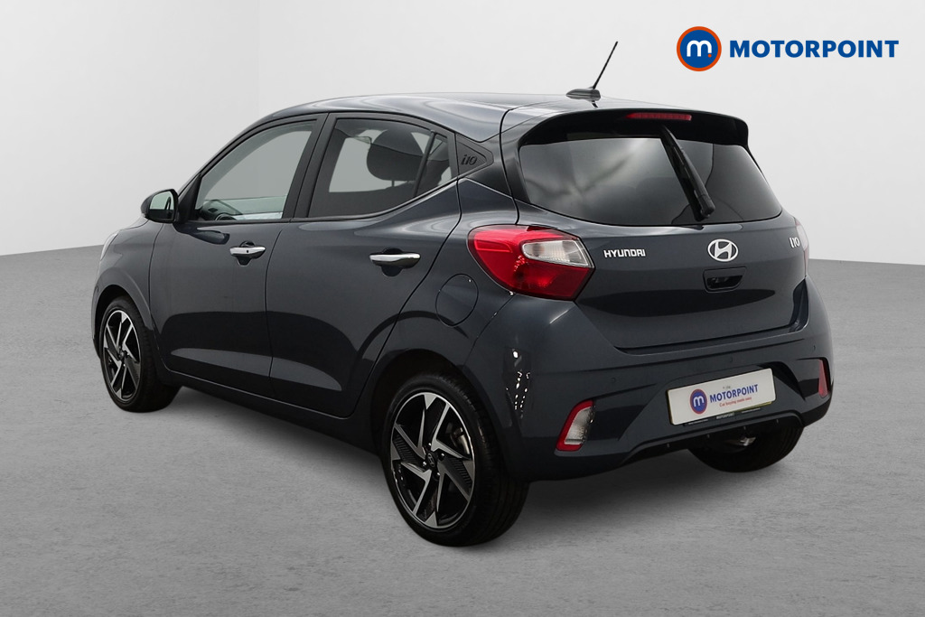 Hyundai I10 Premium Automatic Petrol Hatchback - Stock Number (1618130) - Passenger side rear corner