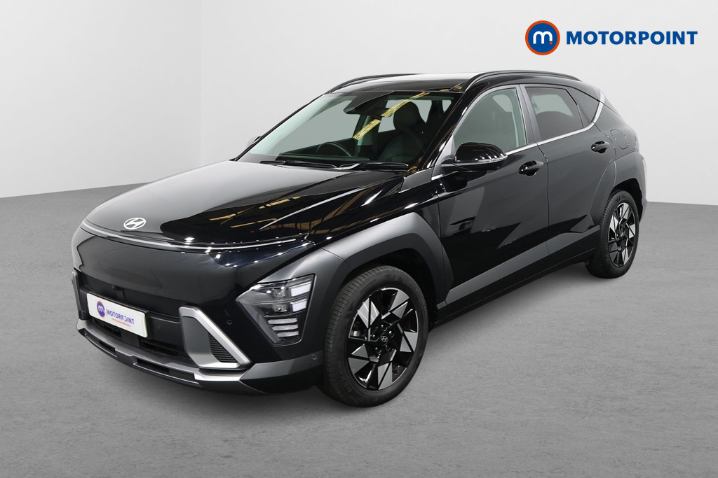Hyundai Kona Ultimate Automatic Petrol-Electric Hybrid SUV - Stock Number (1618165) - Passenger side front corner