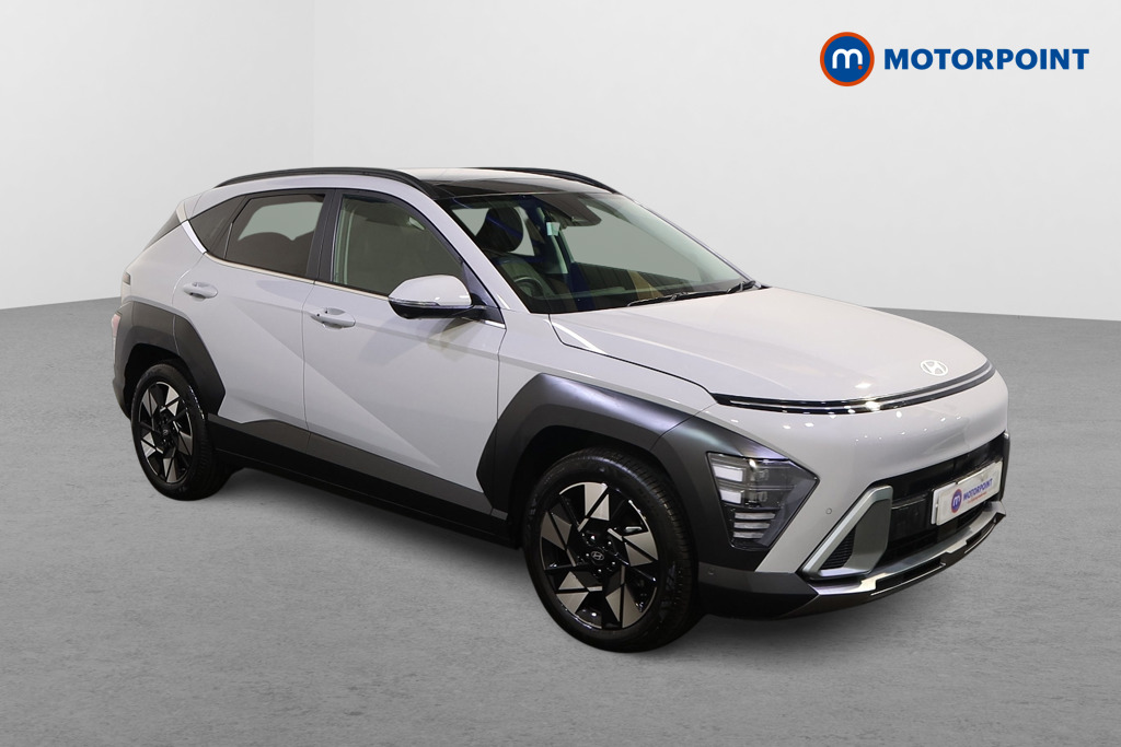Hyundai Kona Ultimate Automatic Petrol-Electric Hybrid SUV - Stock Number (1618170) - Drivers side front corner