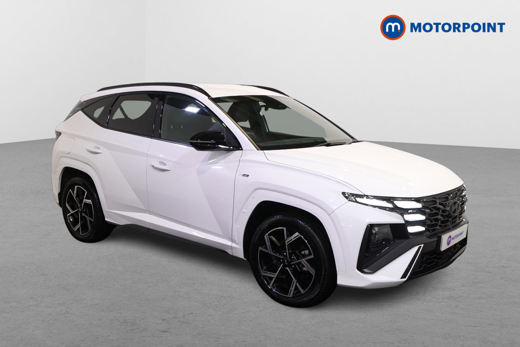 Hyundai Tucson N Line Automatic Petrol Plug-In Hybrid SUV - Stock Number (1618204) - Drivers side front corner