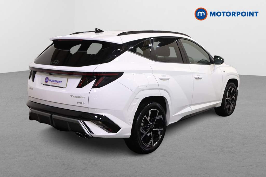 Hyundai Tucson N Line Automatic Petrol Plug-In Hybrid SUV - Stock Number (1618204) - Drivers side rear corner