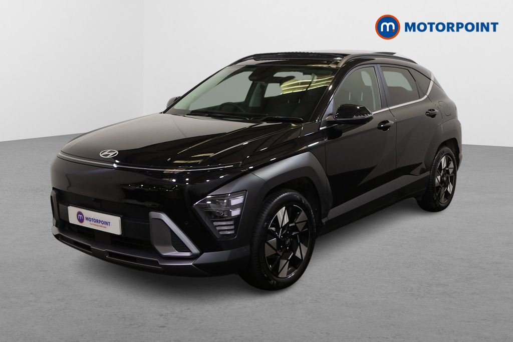 Hyundai Kona Ultimate Automatic Petrol-Electric Hybrid SUV - Stock Number (1618262) - Passenger side front corner