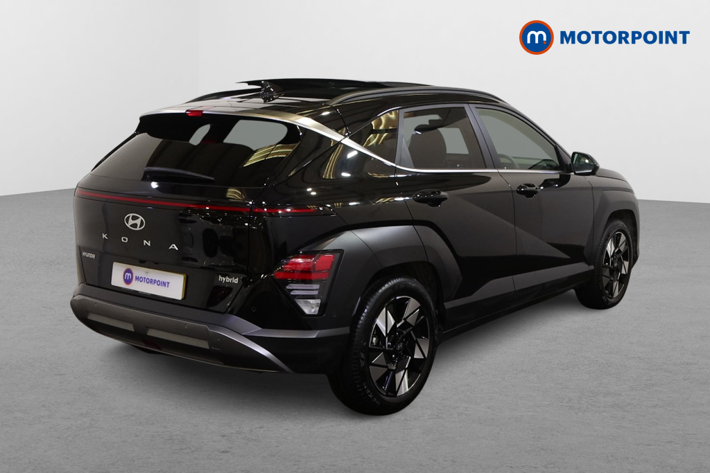 Hyundai Kona Ultimate Automatic Petrol-Electric Hybrid SUV - Stock Number (1618262) - Drivers side rear corner