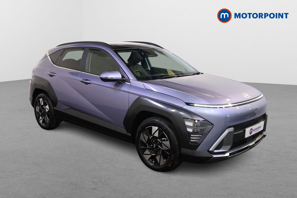 Hyundai Kona Ultimate Automatic Petrol-Electric Hybrid SUV - Stock Number (1618280) - Drivers side front corner