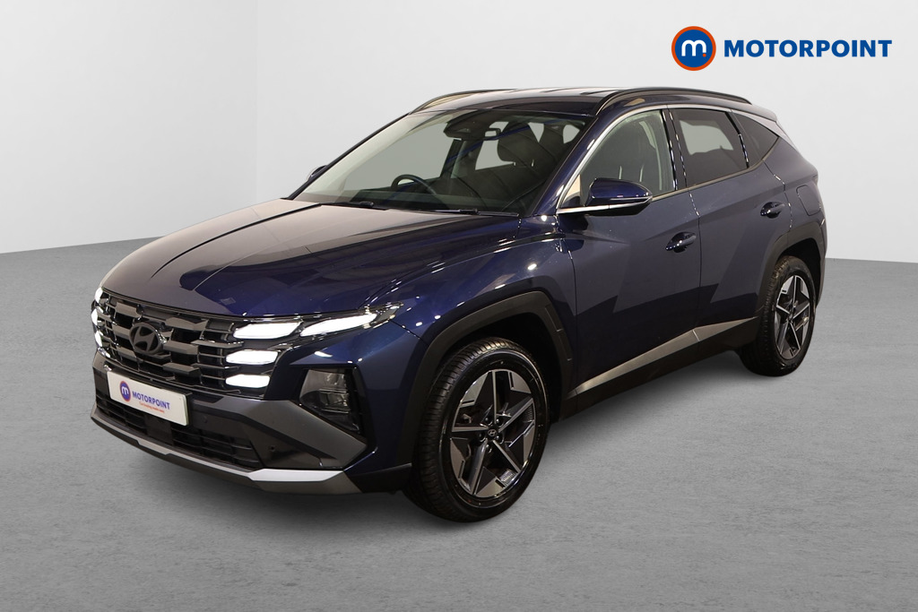 Hyundai Tucson Premium Automatic Petrol-Electric Hybrid SUV - Stock Number (1618308) - Passenger side front corner
