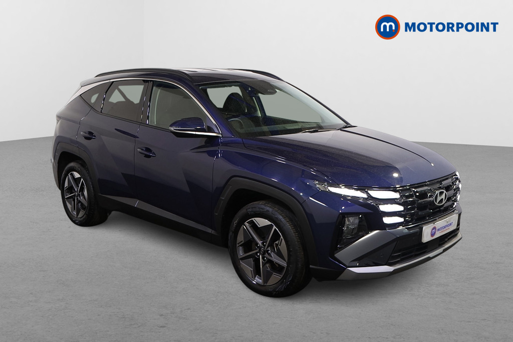Hyundai Tucson Premium Automatic Petrol-Electric Hybrid SUV - Stock Number (1618316) - Drivers side front corner