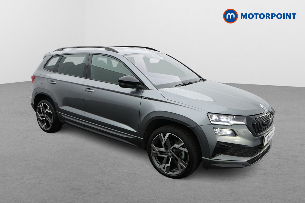 Skoda Karoq Sportline Edition Automatic Petrol SUV - Stock Number (1620983) - Drivers side front corner
