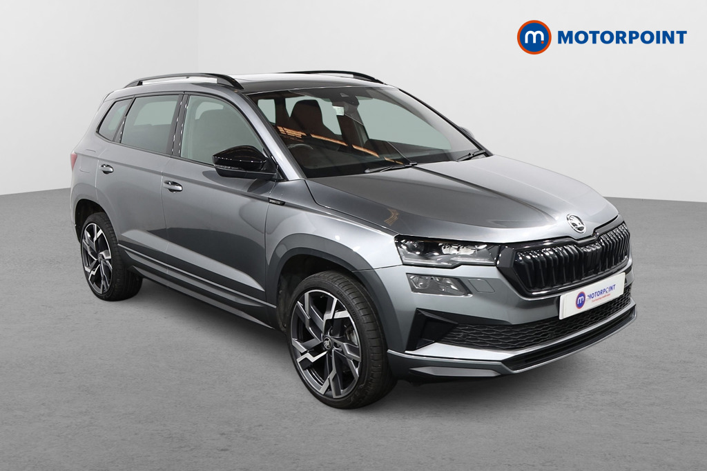 Skoda Karoq Sportline Edition Automatic Petrol SUV - Stock Number (1620984) - Drivers side front corner