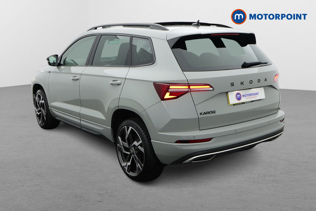 Skoda Karoq Sportline Edition Automatic Petrol SUV - Stock Number (1621008) - Passenger side rear corner