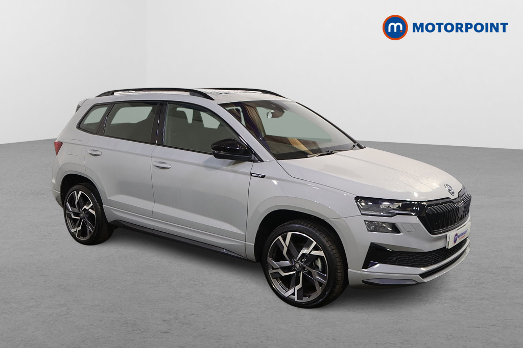 Skoda Karoq Sportline Edition Automatic Petrol SUV - Stock Number (1621031) - Drivers side front corner