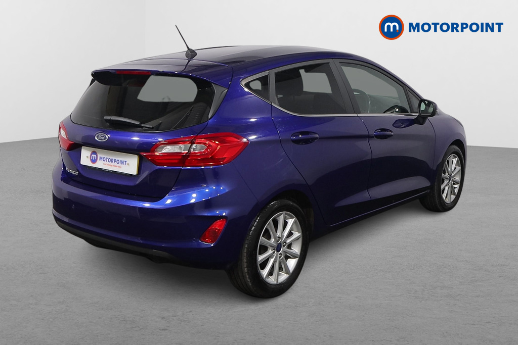 Ford Fiesta Titanium Manual Petrol Hatchback - Stock Number (1621209) - Drivers side rear corner
