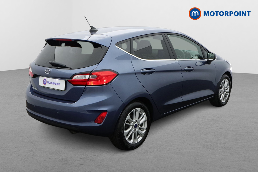 Ford Fiesta Titanium Manual Petrol Hatchback - Stock Number (1621872) - Drivers side rear corner