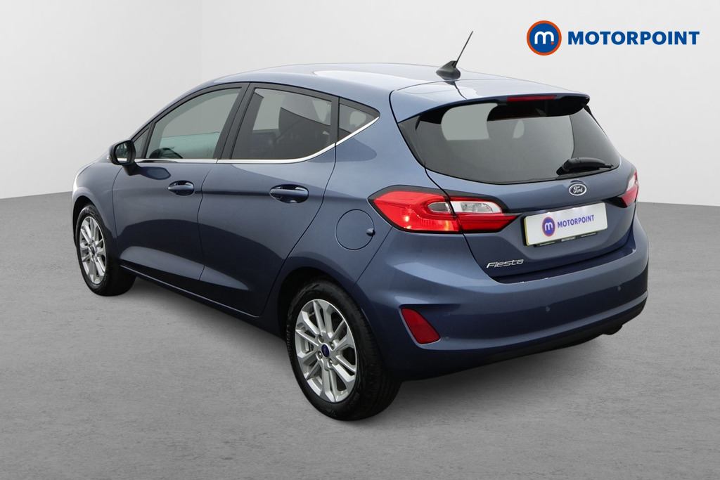 Ford Fiesta Titanium Manual Petrol Hatchback - Stock Number (1621872) - Passenger side rear corner
