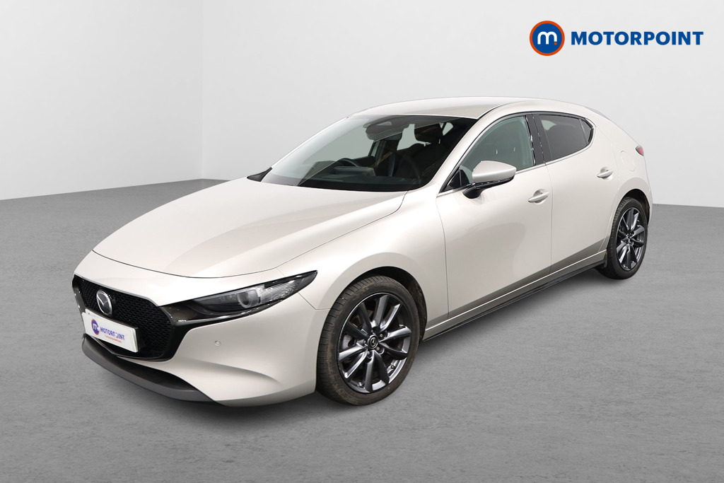 Mazda 3 Exclusive-Line Automatic Petrol Hatchback - Stock Number (1609035) - Passenger side front corner