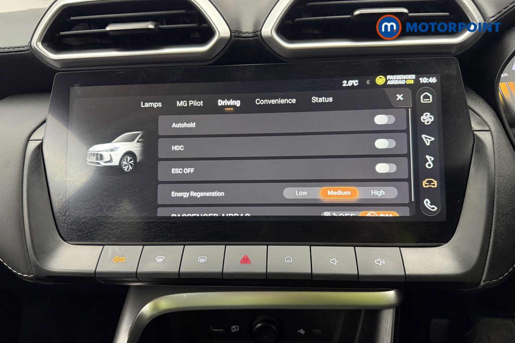 Mg Motor Uk ZS Trophy Automatic Petrol-Electric Hybrid SUV - Stock Number (1616886) - 29th supplementary image