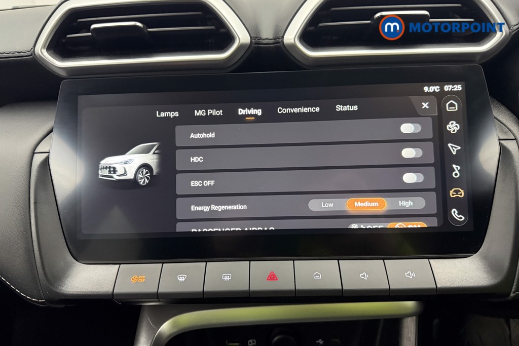 Mg Motor Uk ZS Trophy Automatic Petrol-Electric Hybrid SUV - Stock Number (1616923) - 7th supplementary image